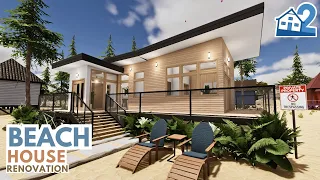 Modern Beach House Renovation | House Flipper 2 | Speed Build