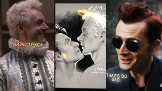 My favorite Good Omens, David Tennant, and Micheal Sheen edits