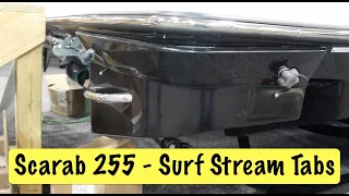 SURF STREAM TABS-Scarab 255 ID WAKE Edition jet boat-Surf Stream wake enhancement system-Wake Blast