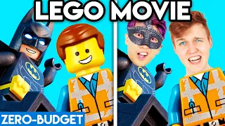 THE LEGO MOVIE WITH ZERO BUDGET! (Lego Movie LANKYBOX PARODY)