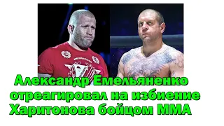 Александр Емельяненко отреагировал на избиение Харитонова бойцом MMA.