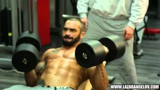 Lazar Angelov Chest Back Workout 2014