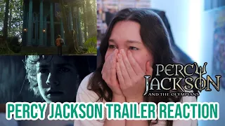 PERCY JACKSON AND THE OLYMPIANS TEASER TRAILER **REACTION**