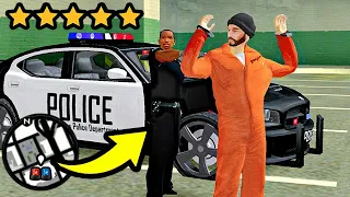 Ésto Pasa si CJ es POLICIA 👮🚓 en el GTA San Andreas!