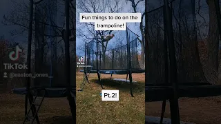 Fun things to do on the trampoline! #trampoline #gtramp #gymnast #fun #flips #sports #fyp