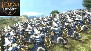 BUHR SAUTHIS, DALIAN TOWN ON THE RIVER CARNEN (Siege Battle) - Third Age: Total War (Reforged)