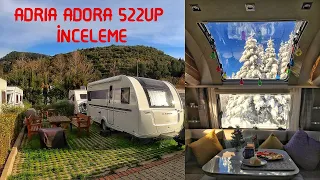 KARAVANIMIN DETAYLI İNCELEMESİ & ADRIA ADORA 522 UP & CARAVAN