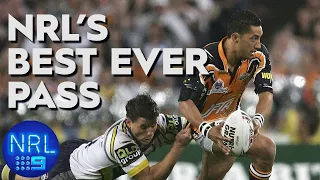 Is this the best pass of all time? | NRL on Nine