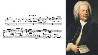 J. S. BACH - Prelude and Fugue 1 C-Major from Well-Tempered Clavier 1 (Rosalyn Tureck)