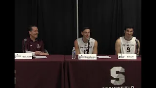 2022 NCAA Division III Men's Volleyball Tournament - First Round Press Conference: Springfield