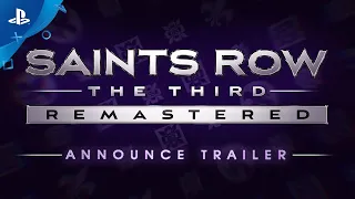 Saints Row The Third Remastered - Announce Trailer | PS4