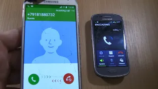 Over the Horizon Incoming call & Outgoing call at the Same Time   Samsung Galaxy S4  + S3 mini VE