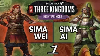 BROTHERS UNITED - Total War: Three Kingdoms Eight Princes Multiplayer Campaign w/ Haxo! #1 (Records)