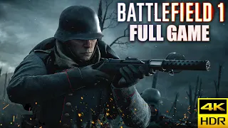 Battlefield 1｜Full Game Playthrough｜4K HDR