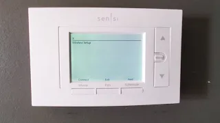 Sensi Thermostat WiFi Won't Connect - Solution