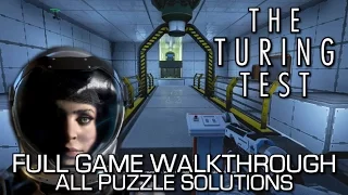 The Turing Test - 100% Full Game Walkthrough + All Puzzle Solutions & Achievements! - Speedrun