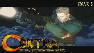 Contra: Shattered Soldier Прохождение на 100% (RANK S) Все концовки и бонусы (PS2 RUS)