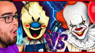 PENNYWISE vs ICE SCREAM MAN the HORROR Movie!