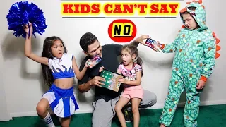 KIDS CAN'T SAY NO TO PARENTS FOR A DAY | Familia Diamond