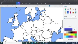How to make maps using paint 3d