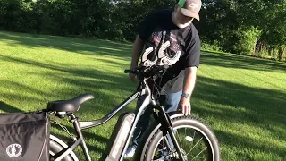 Rambo E-Bike Hunting set up with game cart￼