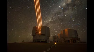 Full night on the Paranal Platform