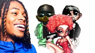 SNSKingBash Reacts To Cash Cobain & Bay Swag - Fisherrr (Remix) ft. Ice Spice (Audio)