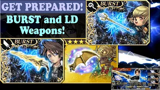 DFFOO [GL]: Get prepared! BURST and LD weapons tutorial