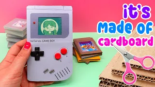 Making GameBoy with a cardboard
