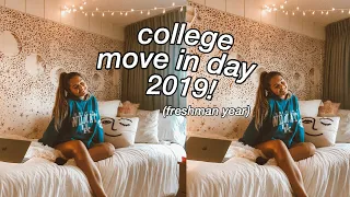 college move in day 2019! (freshman year)