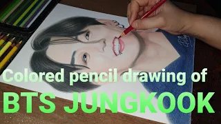 How to draw BTS - JUNGKOOK | Drawing with PQuynh Art
