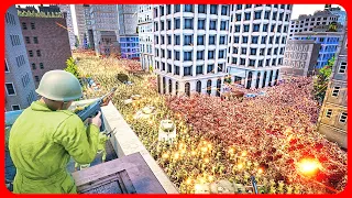 City Invasion of 10 MILLION ZOMBIES - Ultimate Epic Battle Simulator 2 UEBS 2 (4K)