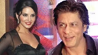 SRK And Sunny Leone At Special Screening Of Jackpot