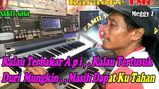 Sakit Gigi (NADA PRIA) By Meggy Z | Versi Patam ManuaL || KARAOKE KN7000 FMC