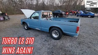 Turbo LS S10 Street Truck Dominates No Prep Race