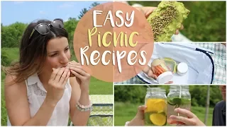 WHAT I EAT IN A DAY | PERFECT PICNIC RECIPES