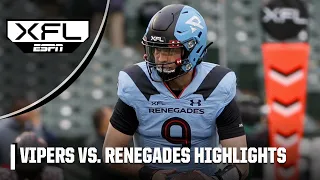 Vegas Vipers vs. Arlington Renegades | XFL Full Game Highlights