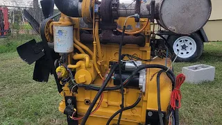 Diesel Engine John Deere 4024T ( Turbo) Good running