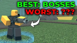 What Every Tower is Best and Worst at! | Tower defense simulator (ROBLOX)