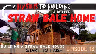 The TOP 6 Critical Details for Straw Bale Walls | Framing Windows & DOORS in STRAW BALE CONSTRUCTION