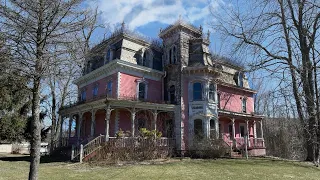 Stunning Forgotten Pink Palace Mansion Left Abandoned For Decades