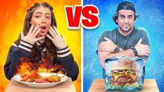 SWEET vs SOUR vs SPICY Food Challenge