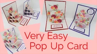 Pop Up Card - Flower | Video Tutorial