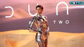Zendaya WOWS in Booty-Baring Robot Couture at ‘Dune 2’ London Premiere