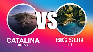 macOS Catalina vs. Big Sur 11.1 on Macbook Pro 13 (2015)