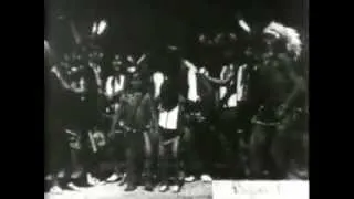 Sioux ghost dance (Native American) filmed in 1894 - first video of Native Americans