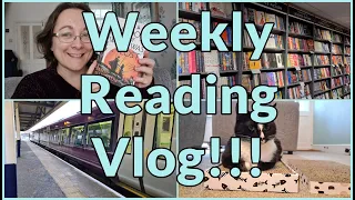 Weekly reading Vlog: I Got A Job! | A Quick Trip