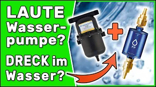 EINBAU: Alb Filter® NANO + Druckausgleichstank 💦 Sauberes Wasser im Wohnmobil! Geräusche Wasserpumpe