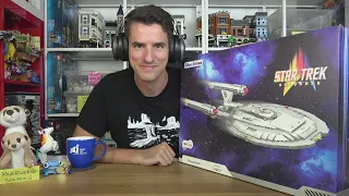 Live-Bauen mit dem Helden - Star Trek Enterprise NX-01 1845 Teile für 130€