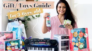 Gift Guide/ Toys Ideas for 3, 4, 5 & 6 Years Old Kids | KIDS GIFT IDEAS 2022 | Gautam Pragya